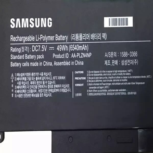 Original laptop battery for SAMSUNG XE700T1C-H01MY,XE700T1C-H01UK - Image 2