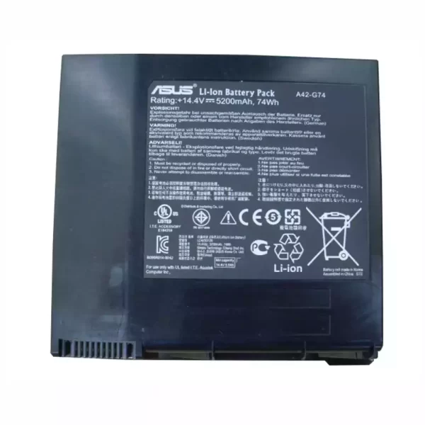 Original laptop battery for ASUS A42-G74