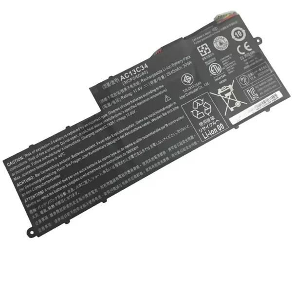 Original laptop battery for ACER AC13C34