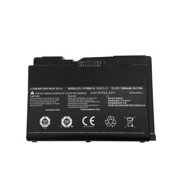 Original laptop battery for SAGER NP9380