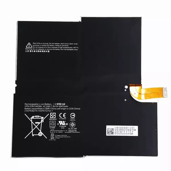 Original laptop battery for MICROSOFT Surface Pro 3 1631