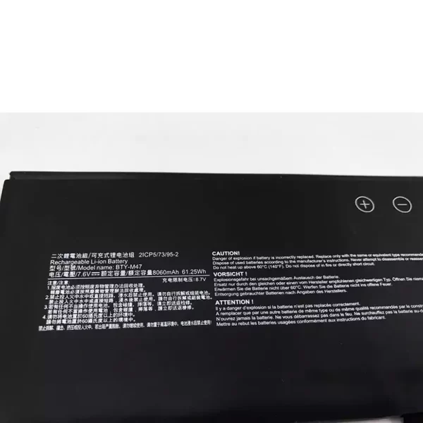 Original laptop battery for MSI GS40 - Image 3