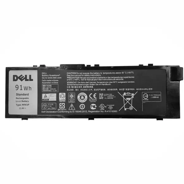 Original laptop battery for DELL Precision M7710