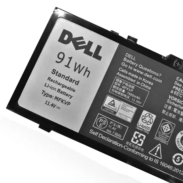 Original laptop battery for DELL Precision M7710 - Image 3