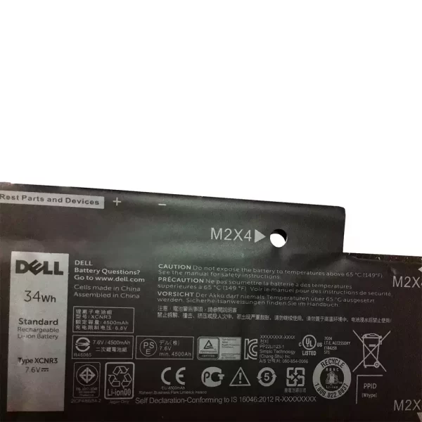 Original laptop battery for DELL XCNR3 - Image 3