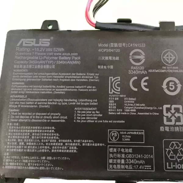 Original laptop battery for ASUS C41N1533 - Image 3