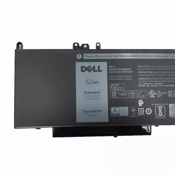 Original laptop battery for Dell  6MT4T - Image 3