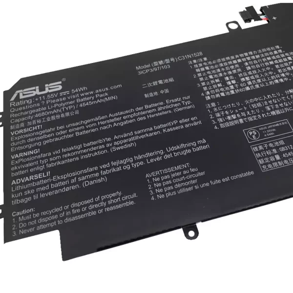 Original laptop battery for ASUS C31N1528 - Image 3