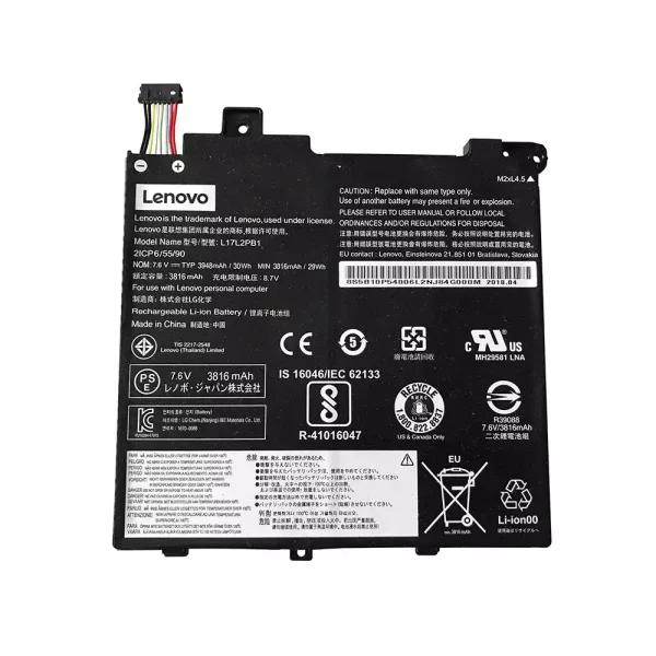 Original laptop battery for  LENOVO L17L2PB1,L17M2PB1