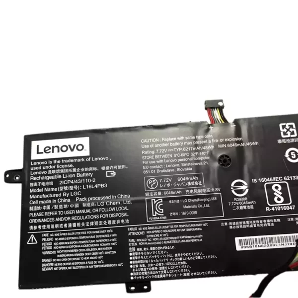 Original laptop battery for  LENOVO L16L4PB3,L16C4PB3 - Image 3