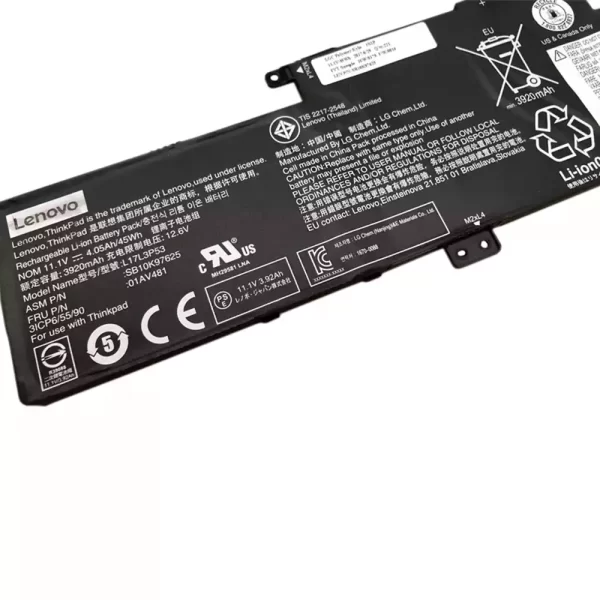 Original laptop battery for  LENOVO 01AV481,01AV483, - Image 3