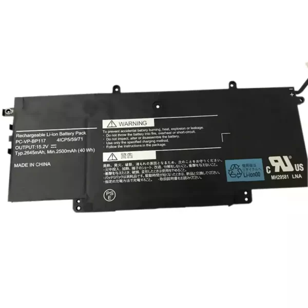 Original laptop battery for  NEC PC-VP-BP117