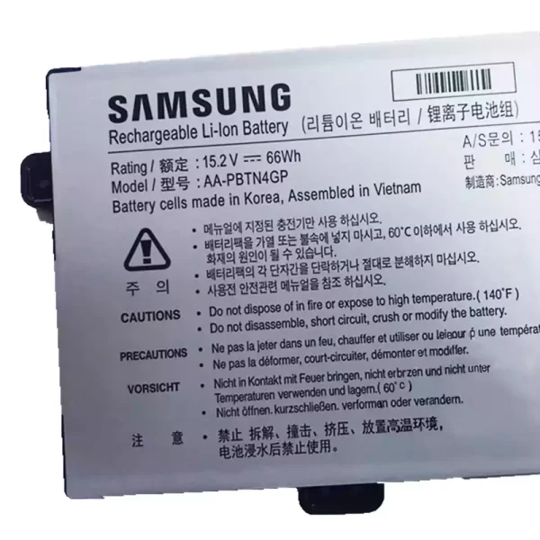 Original laptop battery for  SAMSUNG AA-PBTN4GP - Image 3