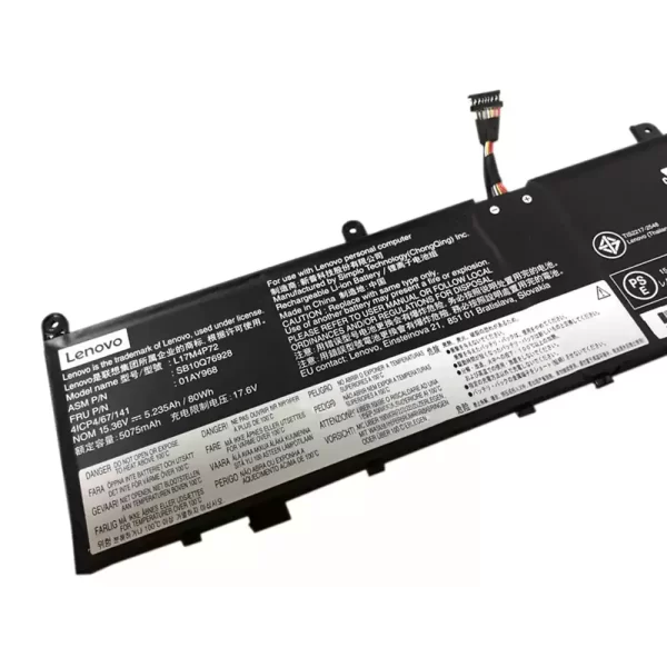 Original laptop battery for  LENOVO 01AY968,SB10Q76928 - Image 2