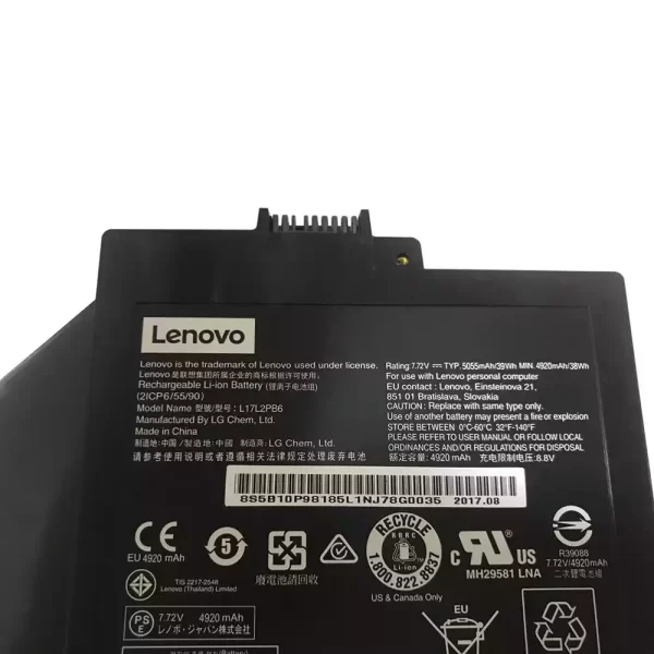 Original laptop battery for  LENOVO L17L2PB6,L17M2PB6 - Image 3