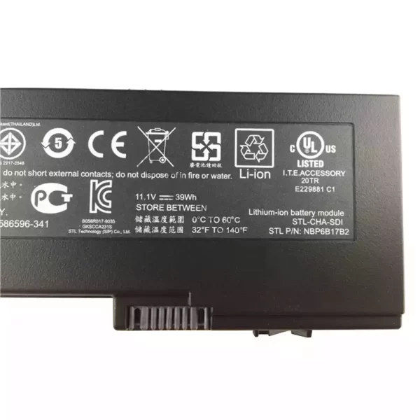 Original laptop battery for  HP EliteBook 2710P,EliteBook 2730P,EliteBook 2740P,EliteBook 2760P - Image 4