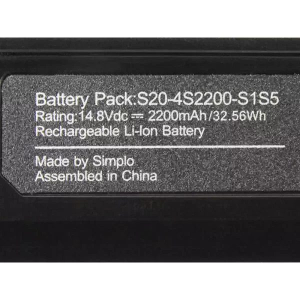 Original laptop battery for  ADVENT UNIWILL W230R,UNIWILL W230N,Advent 4401 - Image 4