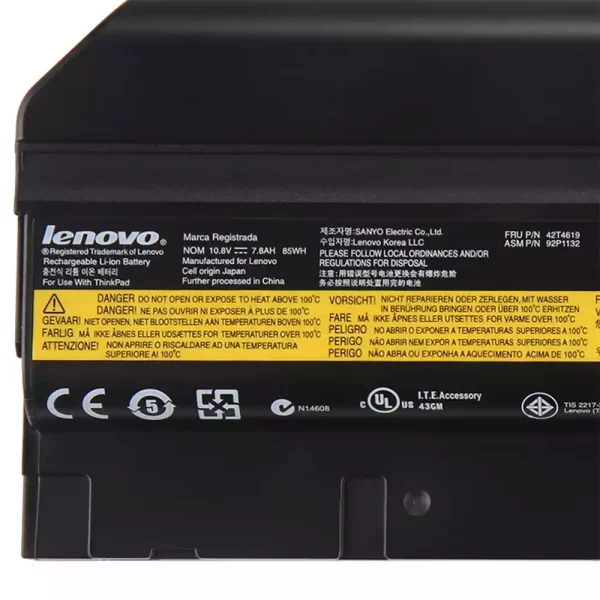 Original laptop battery for  LENOVO 40Y6797,40Y6795 - Image 3