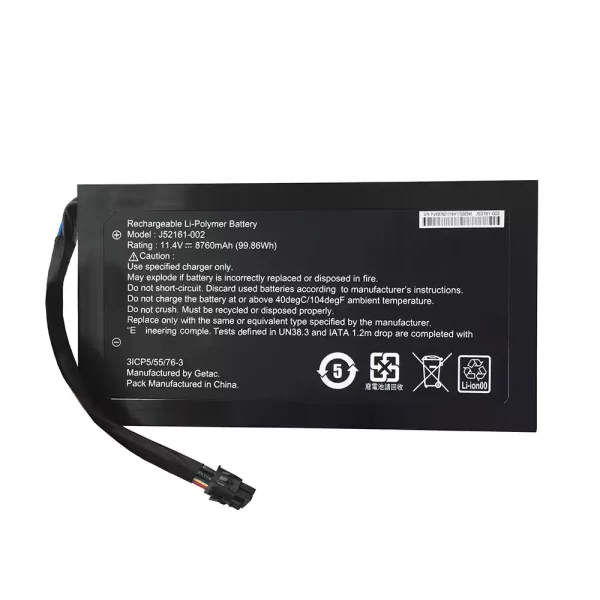 Original laptop battery for  Getac J52161-002