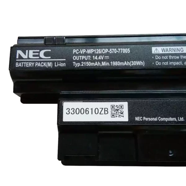 Original laptop battery for  NEC LaVie LS150 - Image 3