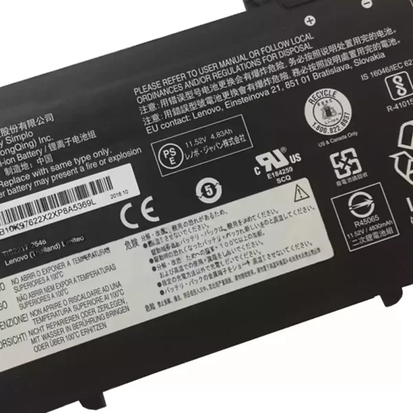 Original laptop battery for  LENOVO L17M3P72 - Image 4