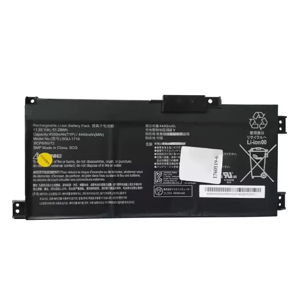 Original laptop battery for  Hasee SQU-1718