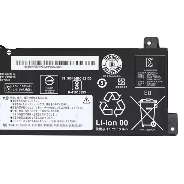 Original laptop battery for LENOVO L17M2PB3 L17M2PB4 - Image 4