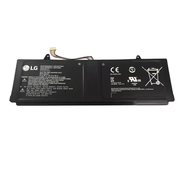 Original laptop battery for LG LBP722WE