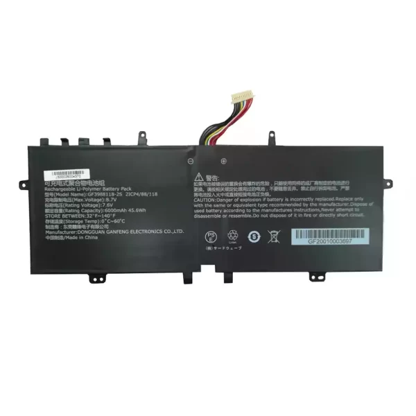 Original laptop battery for GF3988118-2S