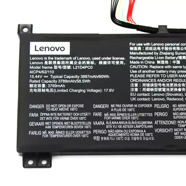 Original laptop battery for LENOVO L21D4PC0 - Image 3