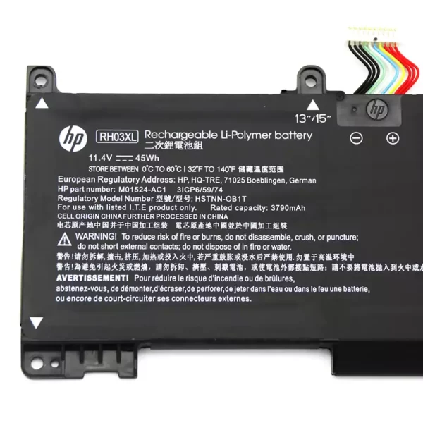 Original laptop battery for HP RH03XL - Image 3