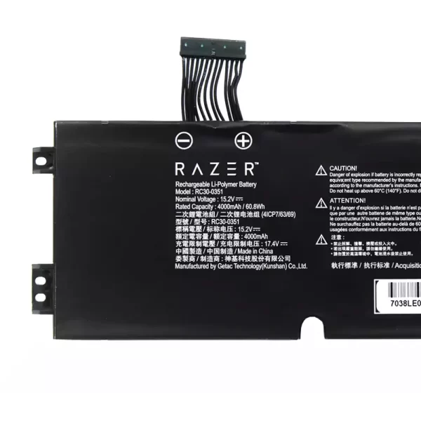 Original laptop battery for Razer Blade 15 Base 2020 - Image 3