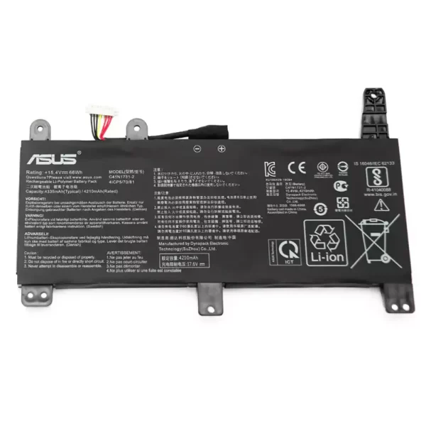 Original laptop battery for ASUS C41N1731-2