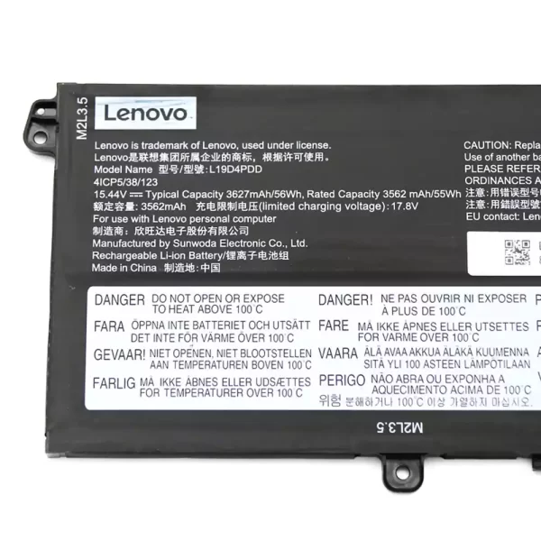 Original laptop battery for LENOVO ThinkBook 13s 14s G2 ITL - Image 3