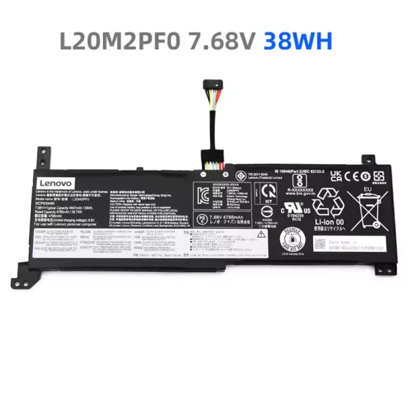 Original laptop battery for LENOVO L20M2PF0 L20L2PF0 L20C2PF0 L20B2PF0