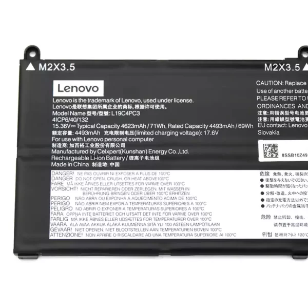 Original laptop battery for LENOVO Legion R9000X 2021,Y9000X 2021,Legion 7-15IMH5 15ARH5 - Image 3