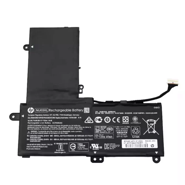 Original laptop battery for HP TPN-W117 TPN-C128 HSTNN-UB6V 844201-855 843536-541