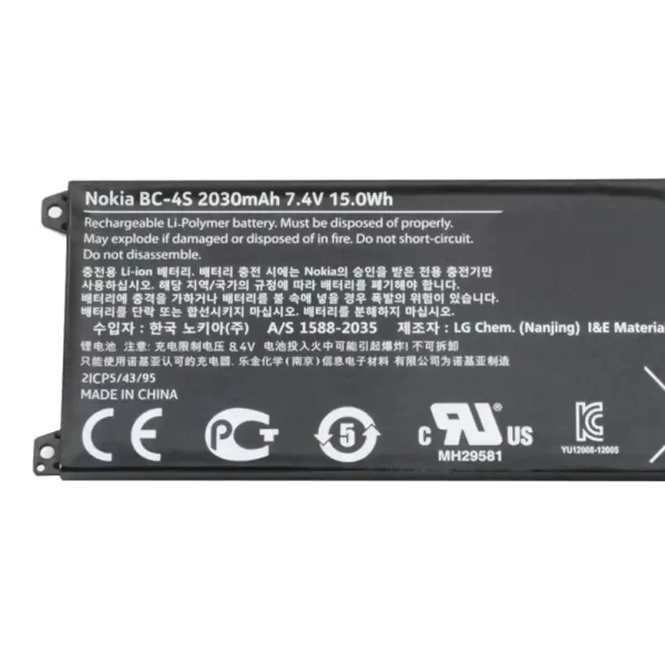 Original laptop battery for BC-4S Nokia Lumia 2520 - Image 3