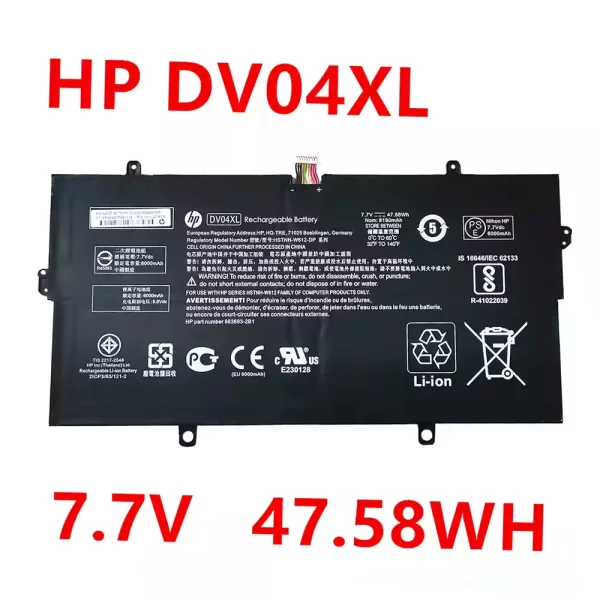 Original laptop battery for HP Elite X3 Desk Dock,HSTNN-W612-DP