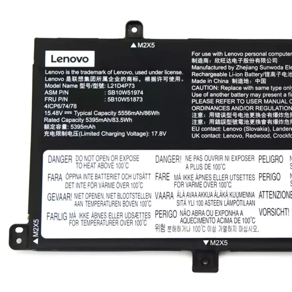 Original laptop battery for LENOVO L21D4P73 - Image 3