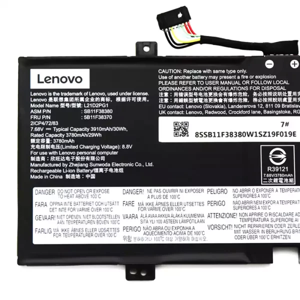 Original laptop battery for LENOVO L21D2PG1 L21C2PG1 L21M2PG1 - Image 3