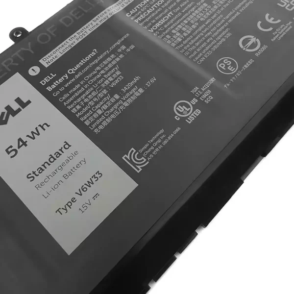 Original laptop battery for DELL V6W33 - Image 3