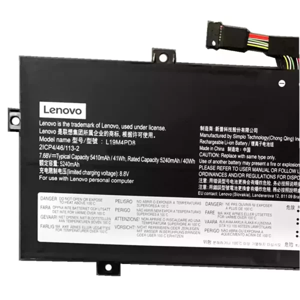 Original laptop battery for LENOVO YOGA Duet 2020 - Image 3