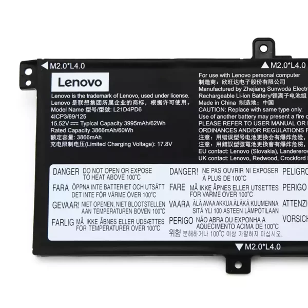 Original laptop battery for LENOVO Thinkbook 14 G4+ IAP - Image 3