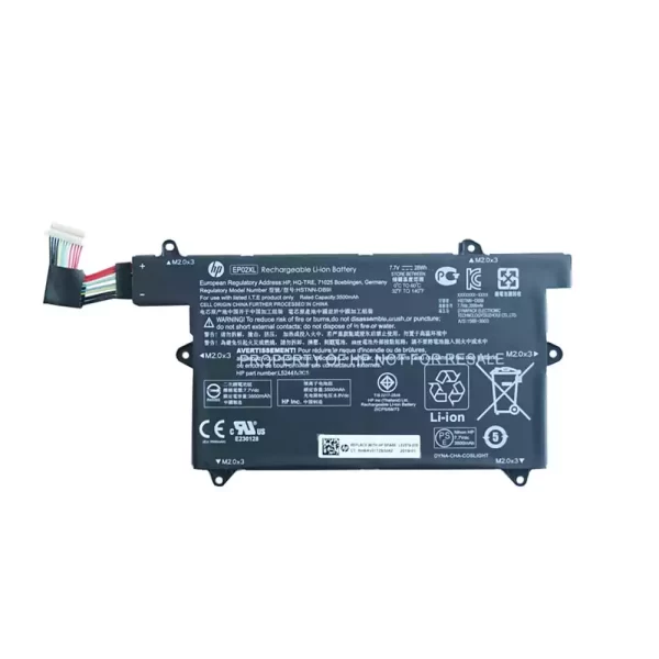 Original laptop battery for HP EP02XL HSTNN-DB9I L52579-005