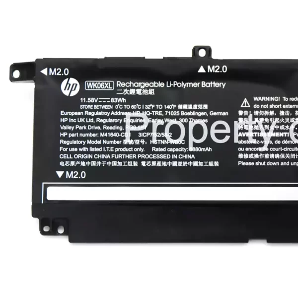 Original laptop battery for HP WK06XL - Image 3