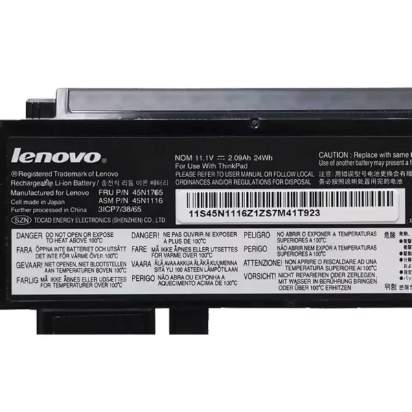 Original laptop battery for LENOVO 45N1119 45N1118 45N1765 45N1116 X230S X240S - Image 3