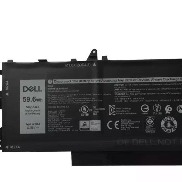 Original laptop battery for DELL GHJC5,Latitude 9420 2-IN-1 - Image 3