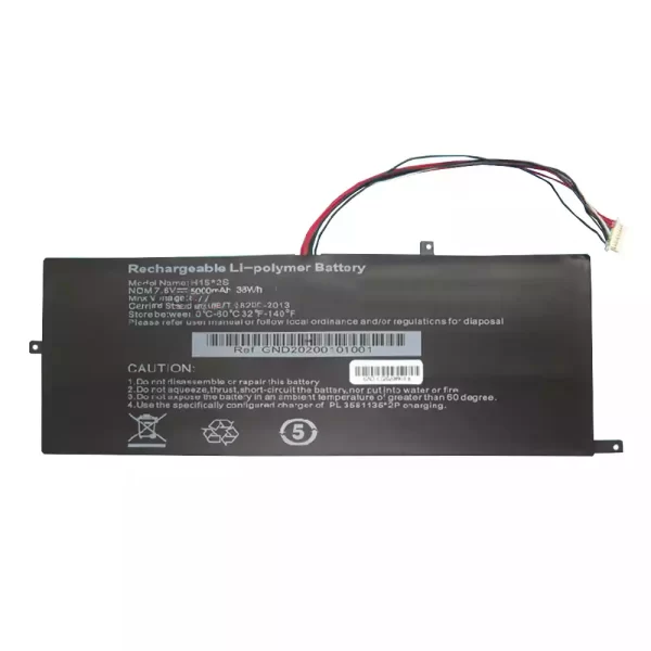 Original laptop battery for H15*2S,ZWH15 436981G*2P X8,X8-Max