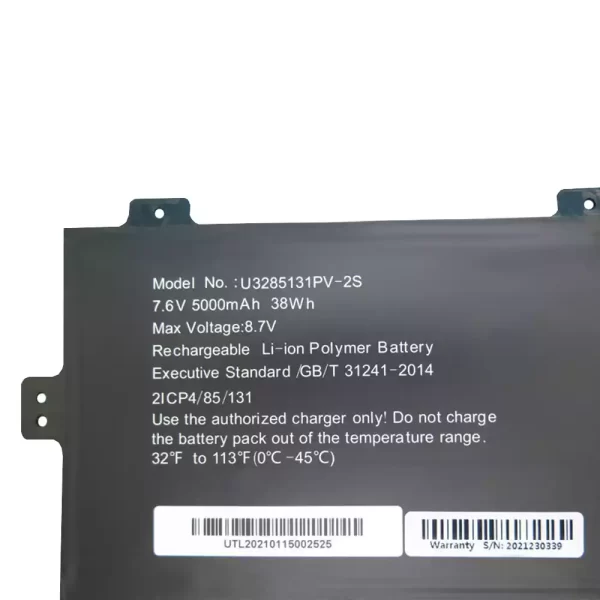 Original laptop battery for GSP3285131 U3285131P-2S1P U3285131PV-2S - Image 3